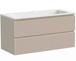 Sancos Тумба под раковину Snob R 100 beige soft SNR100CE – фотография-1