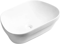 Ceruttispa Раковина накладная 57 CR0023 белая – фотография-1