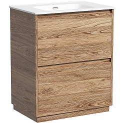 Sancos Тумба под раковину Libra Floor 70 дуб чарльстон – фотография-1