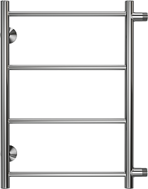 Terminus Полотенцесушитель водяной Аврора П4 500x500 БП320 хром – фотография-1