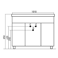 Mixline Мебель для ванной Сальери-2 105 – фотография-5