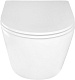 Azario Унитаз подвесной Uno AZ-2380 безободковый белый – фотография-23