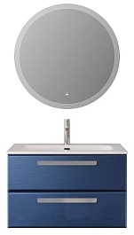 BelBagno Мебель для ванной Eco Cer-N 80 CZR-8073-80 sapfiro ручки серые – фотография-1