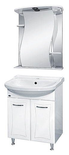 Misty Мебель для ванной Классик Лиана 60 прямая L – фото-1