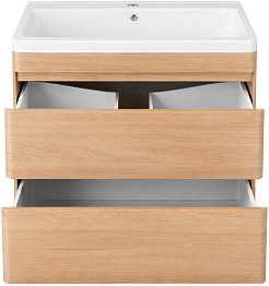 Vivon Тумба с раковиной Atwood 60 подвесная дерево – фотография-6