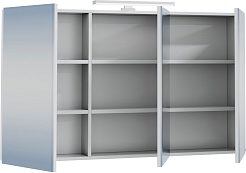 СанТа Мебель для ванной под стиральную машину Марс 120 R 2 ящика белая – фотография-12