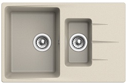 Ewigstein Мойка кухонная Gerd 60KF темно-бежевый – фотография-3