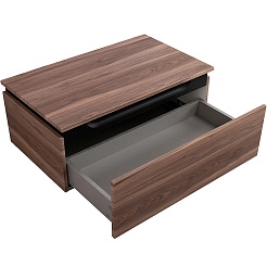 Cezares Тумба Slider 80 дымчатый орех – фотография-4