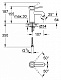 Grohe Смеситель "BauClassic 23162000" для раковины – фотография-9