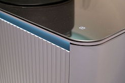 Jorno Тумба с раковиной Lumino 120 подвесная антрацит – фотография-12