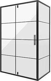 Niagara Душевой уголок Nova NG-0220-08 BLACK – фотография-1