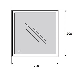 BelBagno Мебель для ванной Kraft 80 напольная Bianco Opaco с раковиной LOV-800-LVB – фотография-10