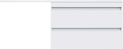 Vivon Тумба под раковину под стиральную машину Donna 150 подвесная белый глянец – фотография-2