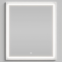 Водолей Зеркало Лайт 70 белый камень – фотография-1