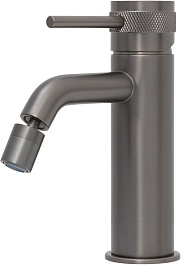 Allen Brau Смеситель для биде Priority 5.31A04-MG (с донным клапаном) графит браш – фотография-1