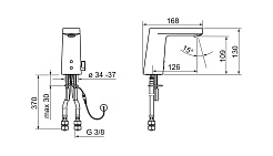 Oras Смеситель Electra 6125F для раковины – фотография-2