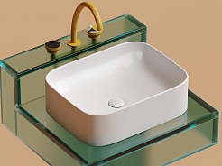 Ceramicanova Мебельная раковина Element 50 CN6052MW белый матовый – фотография-7