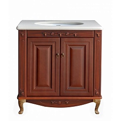 Атолл Тумба с раковиной "Верона 85 К" скуро – фотография-1