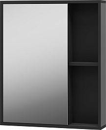 Misty Мебель для ванной Ненси 60 подвесная серая матовая – фотография-12