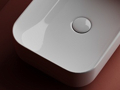 Ceramicanova Мебельная раковина Element 51 CN5043 белая – фотография-6