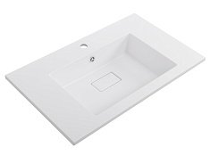 Cezares Мебельная раковина Slider 80/48 белая матовая CZR-800/480-LV-MR-PRS