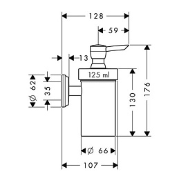 Hansgrohe Дозатор Logis Classic – фотография-2