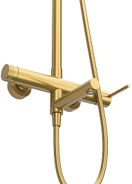 Cezares Душевая система RELAX-CVD-BORO брашированное золото – фотография-4