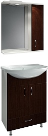 Какса-а Мебель для ванной Венге 60 R – фотография-1