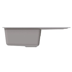 Mixline Мойка кухонная ML-GM19 ультра-белая – фотография-3