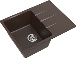 Ewigstein Мойка кухонная Gerd 45F шоколад – фотография-1