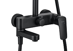 Aquatek Душевая стойка AQ2040MB матовая черная – фотография-3