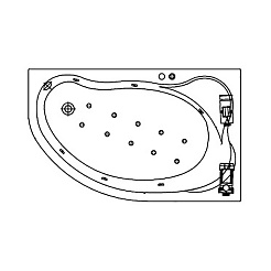 Kolpa San  Акриловая ванна Amadis NEW L SUPERIOR – фотография-2