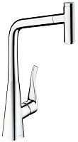 Hansgrohe Смеситель Metris Select 14884000 для кухонной мойки