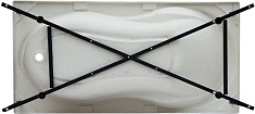 Aquanet Каркас для ванны IZABELLA 160