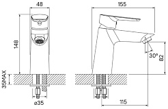 Iddis Смеситель для раковины Cloud CLOSB00i01 – фотография-5