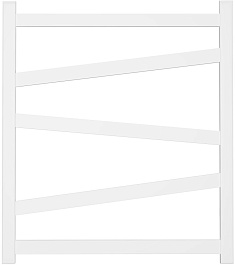 Point Полотенцесушитель водяной Феникс П5 500x600 PN15156W белый – фотография-1