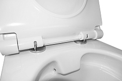 Azario Унитаз подвесной Geno AZ-2196-D безободковый белый – фотография-11