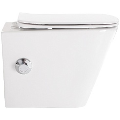 BelBagno Унитаз подвесной Due BB3103CHR-BS/SC – фотография-2