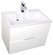 Aquanet Тумба с раковиной "Алвита 70" белая – картинка-14