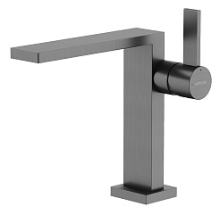 Sancos Смеситель для раковины Linn вороненая сталь SC9019GG – фотография-1