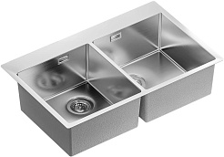 Florentina Мойка кухонная Логика-НМ 800 сатин – фотография-2