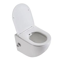 BelBagno Унитаз подвесной Uno BB3105CHR-BS/SC – фотография-3