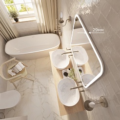 Mixline Зеркало Премьер Стив-2 80 – фотография-5