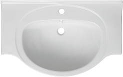 Runo Мебель для ванной Дублин 70 подвесная дуб/белая – фотография-7