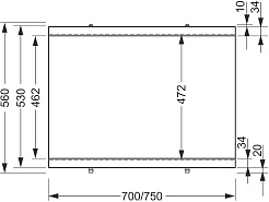 Cersanit Боковой экран для ванны 70 универсальный тип 2 ультра белый – фотография-3
