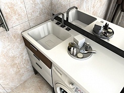 Stella Polare Раковина под стиральную машину Madera Kamilla 110 L – фотография-4