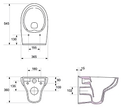Cersanit Унитаз подвесной Nature Clean On микролифт – фотография-2