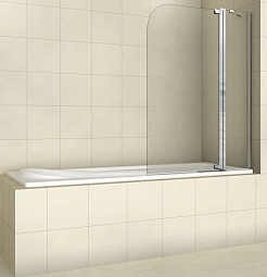 WeltWasser Шторка на ванну WW100 100T2-100 – фотография-1