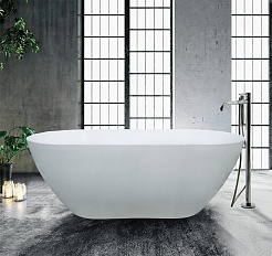 Marmo Bagno Ванна из литьевого мрамора Палермо 168х80 – фотография-2