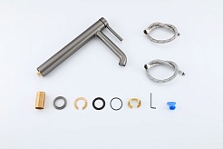 Gappo Смеситель для раковины G06-9 G1006-29 оружейная сталь – фотография-2